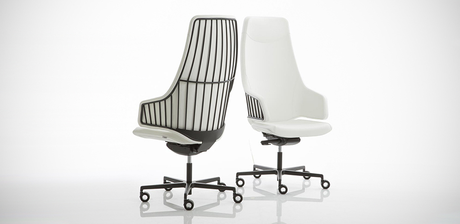 posponer Soledad Meloso Silla Ejecutiva Italia por Luxy, diseño Favaretto & Partners