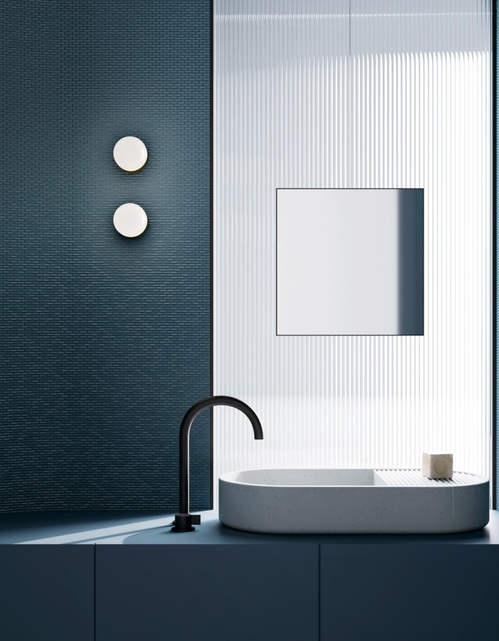 El baño ejecutivo que cuida cada detalle — porque sus visitas lo notan