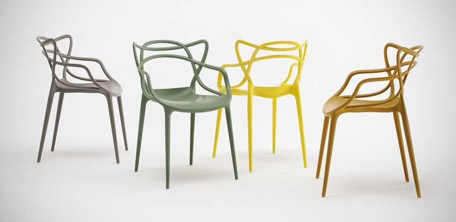 Sillas de Diseño Masters por Kartell, Diseñador Philippe Starck - Eugeni  Quitllet