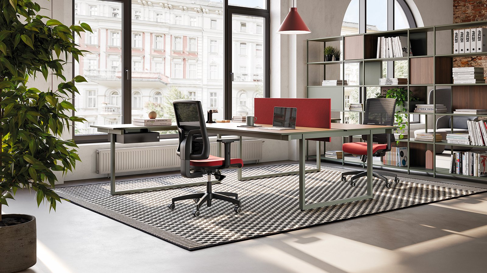 Mesa de reunión Be.1 de 340 cm