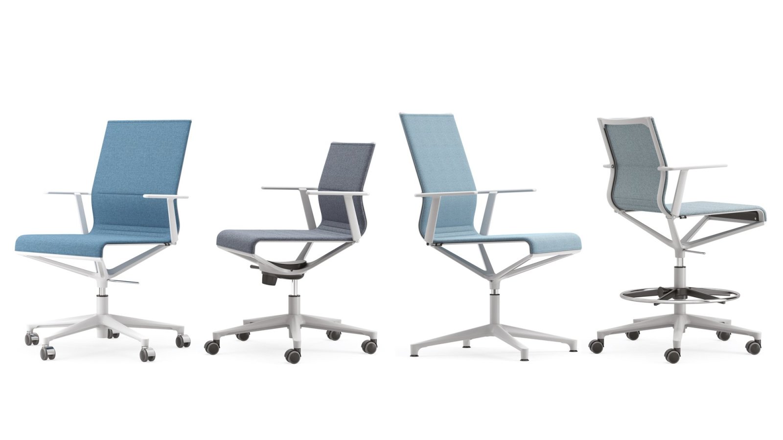 Sillas para reunión Stick Chair en una sala de juntas