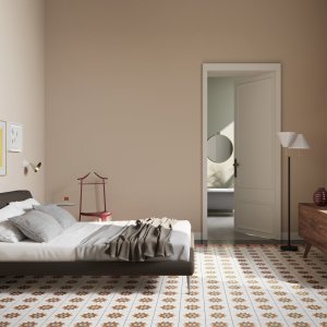 Gres esmaltado Mutina con el patrón Corners en 20,5×20,5 cm
