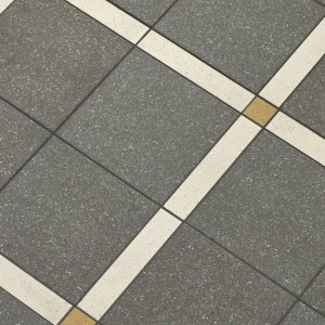 Gres Time en color Dover White con textura Rough