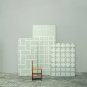 Pieza Betty Plus de Mutina con elemento gráfico