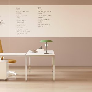 Mesa de reunión Fattore Alpha de 320 cm con top access central