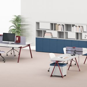 Mueble break Archiutti Lay con huecos abiertos para pequeños electrodomésticos