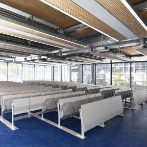 Asiento de contrachapado de haya de Omnia Evolution