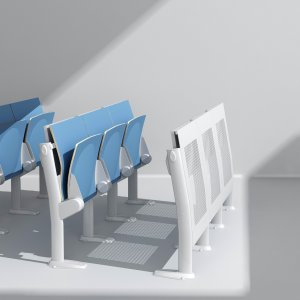 Aula magna universitaria amueblada por Ares Line