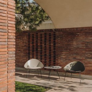Vista lateral del sillón