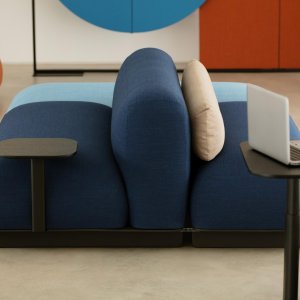 Módulo Ralik de asiento con respaldo, una plaza