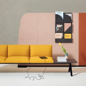 Rincón lounge Kiik en un espacio colaborativo