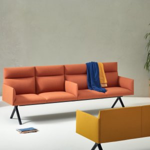 Consola Kiik en roble negro de 72 cm