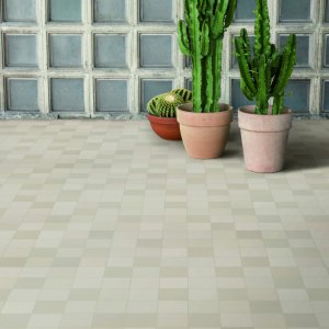 Listones Mews 5,5x45 a matajuntas en un corredor