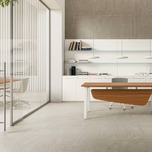 Mueble auxiliar E-Place con puertas correderas y cojín Trevira CS