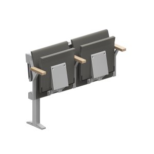 Fila terminal E5000 solo con asiento abatible