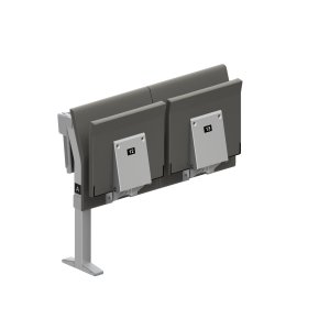 Cesta portaobjetos bajo el banco E5000