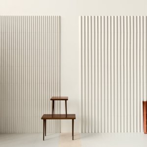 Pared Rombini combinada con el suelo Pico de Mutina como en el catálogo