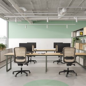 Estructura Be.1 en verde gris RAL 7009