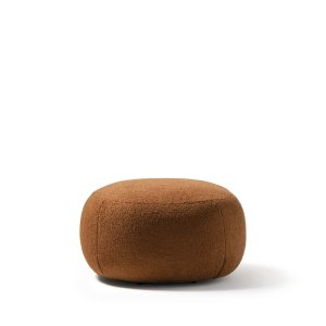 Mesa de hormigón natural de la colección Hill, 60 × 60 cm