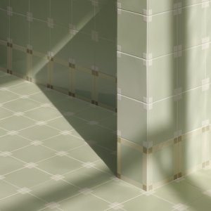 Recepcion con pared Homage to the Square