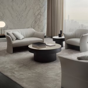 Butaca lounge Sella de 87 cm de ancho