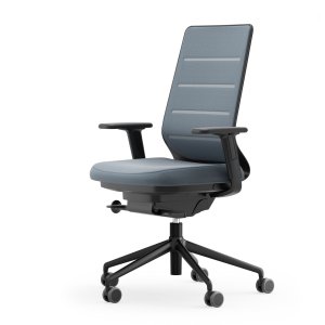 Silla Pyla con estructura lacada en gris