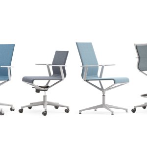 Sillas para reunión Stick Chair en una sala de juntas