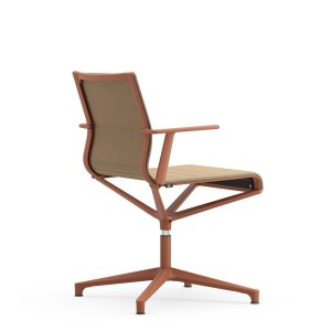 Silla de reunión Stick Chair con respaldo bajo