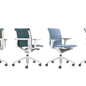 Carcasa de aluminio del mecanismo basculante de la Una Chair