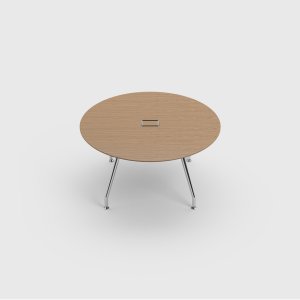 Pata de aluminio fundido pulido de una mesa UniTable de ICF
