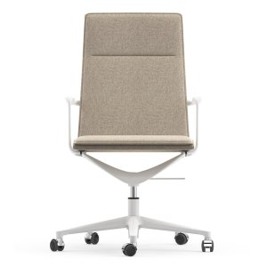 Valea Chair con estructura lacada en bronce