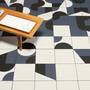 Suelo de gres Puzzle de Mutina