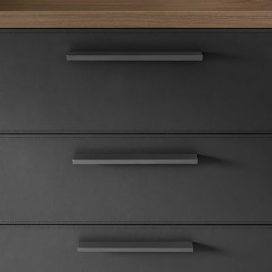 Composición con mesa y mueble de retorno