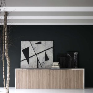 Ala lateral Athos con Top Access y mueble CPU ventilado