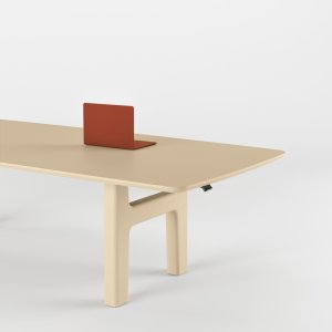 Pata Hito de acero moldeada en BayDur60 lacada en Peltre