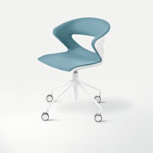 Cojín desmontable con velcro sobre el asiento de la Kicca One