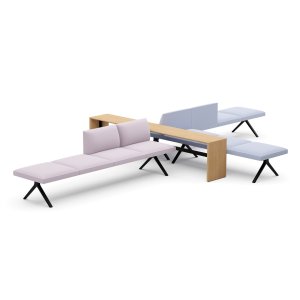 Bastidor S252 del sistema Kiik con cuatro cojines