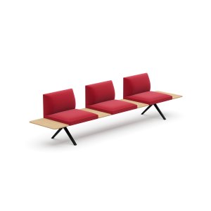 Consola Kiik de 105 cm detrás del sofá
