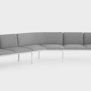 Sistema modular de espera ADD de Lapalma en una recepción