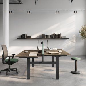 Columna telescópica de tres tramos de la mesa UP Lite Pro