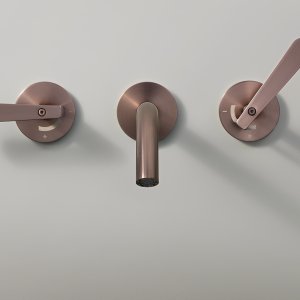 Lutezia de Cea Design, grupo termostático de borde de bañera