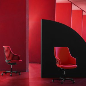Sala de reuniones con sillas Italia y Meraviglia