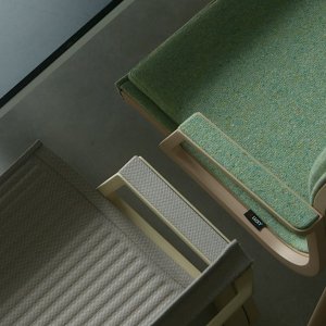 Reposabrazos de aluminio del sillón Nulite