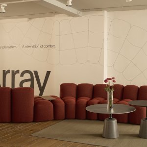 Composición lineal del sistema Array de mdf italia