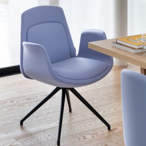 Sillón de reuniones de la colección Nordic