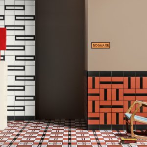 Pieza Frame Terracotta en formato 20,5×10,1 cm de Mutina