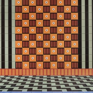 Azulejo Line de la colección Mattonelle Margherita de Mutina