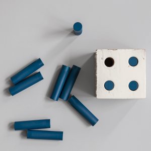 Bloque Bloc Pearl mate con cuatro huecos