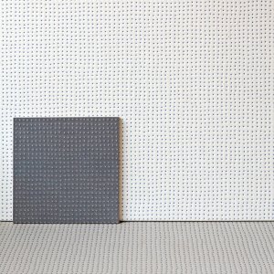 Pico de Mutina, textura Down Natural color Blanc con puntos grabados