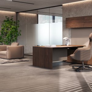 Mueble de servicio portante Ono con tapa secreter con cerradura